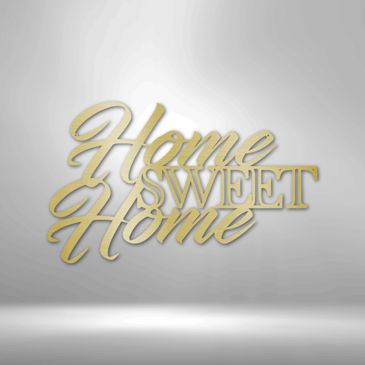 Home Sweet Home - Steel Sign-Steel Sign-custom-metal-wall-art.com