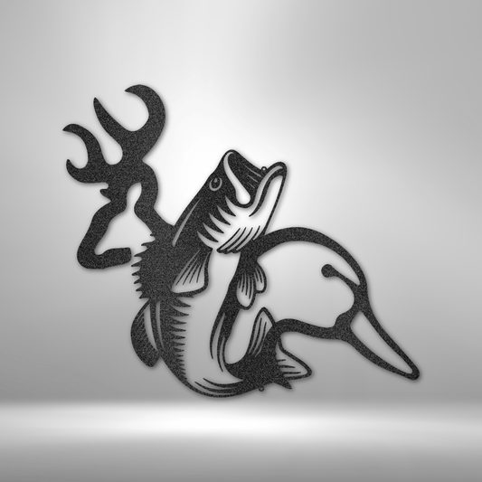Wildlife Calling - Steel Sign-Steel Sign-custom-metal-wall-art.com