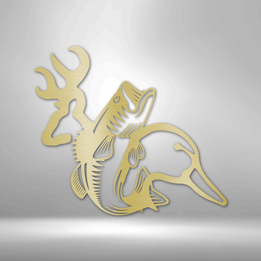 Wildlife Calling - Steel Sign-Steel Sign-custom-metal-wall-art.com