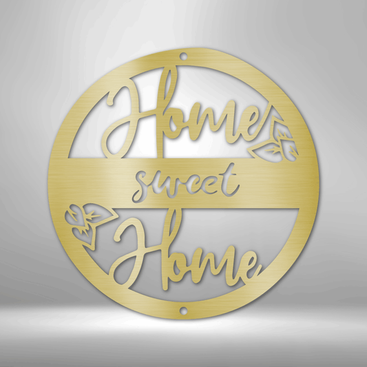 Home Sweet Home - Steel Sign-Steel Sign-custom-metal-wall-art.com