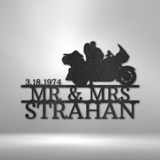 Motorcycle 1-Steel Sign-custom-metal-wall-art.com