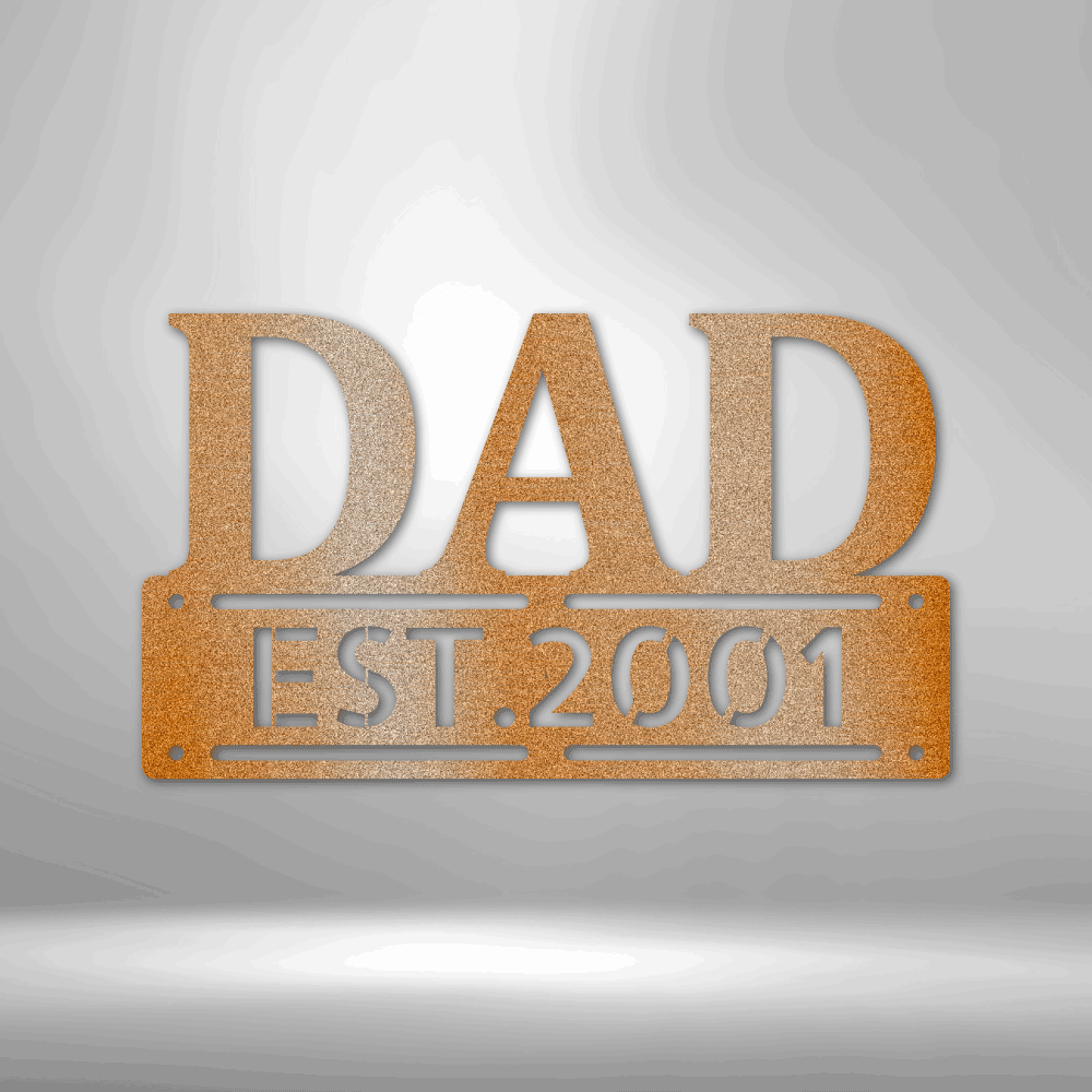 Father's Day - Steel Sign-Steel Sign-custom-metal-wall-art.com