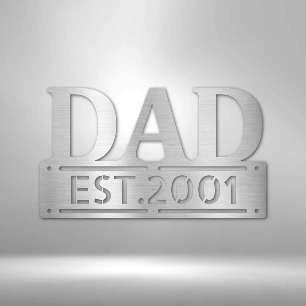 Father's Day - Steel Sign-Steel Sign-custom-metal-wall-art.com