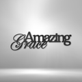 Amazing Grace - Steel Sign-Steel Sign-custom-metal-wall-art.com