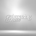 Amazing Grace - Steel Sign-Steel Sign-custom-metal-wall-art.com