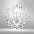 Viking Ring Monogram - Steel Sign-Steel Sign-custom-metal-wall-art.com