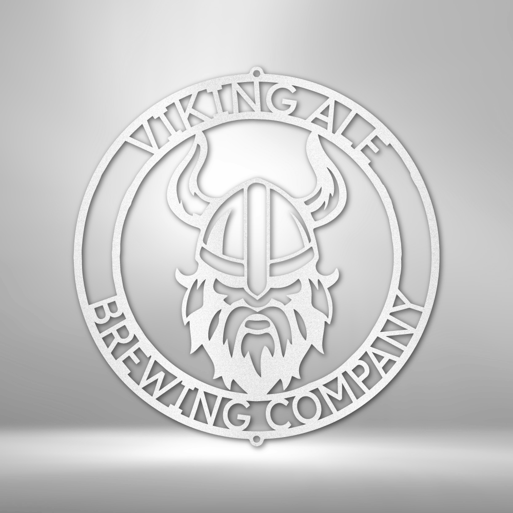 Viking Ring Monogram - Steel Sign-Steel Sign-custom-metal-wall-art.com