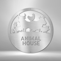 Animal House Monogram - Steel Sign-Steel Sign-custom-metal-wall-art.com