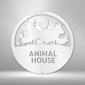 Animal House Monogram - Steel Sign-Steel Sign-custom-metal-wall-art.com