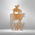 Farm Life Animals - Steel Sign-Steel Sign-custom-metal-wall-art.com