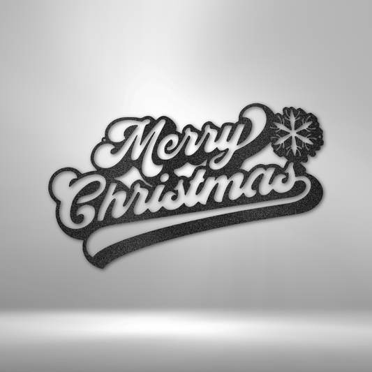 Merry Christmas Quote - Steel Sign-Steel Sign-custom-metal-wall-art.com