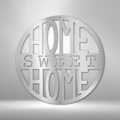 Home Sweet Home Circle - Steel Sign-Steel Sign-custom-metal-wall-art.com