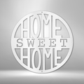 Home Sweet Home Circle - Steel Sign-Steel Sign-custom-metal-wall-art.com