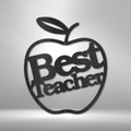 Best Teacher - Steel Sign-Steel Sign-custom-metal-wall-art.com