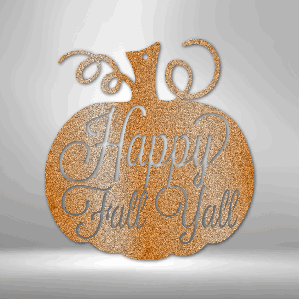 Fall Pumpkin - Steel Sign-Steel Sign-custom-metal-wall-art.com