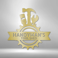 Handyman Shop Monogram - Steel Sign-Steel Sign-custom-metal-wall-art.com