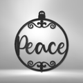 Peace Ornament - Steel Sign-Steel Sign-custom-metal-wall-art.com