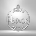 Peace Ornament - Steel Sign-Steel Sign-custom-metal-wall-art.com