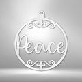 Peace Ornament - Steel Sign-Steel Sign-custom-metal-wall-art.com