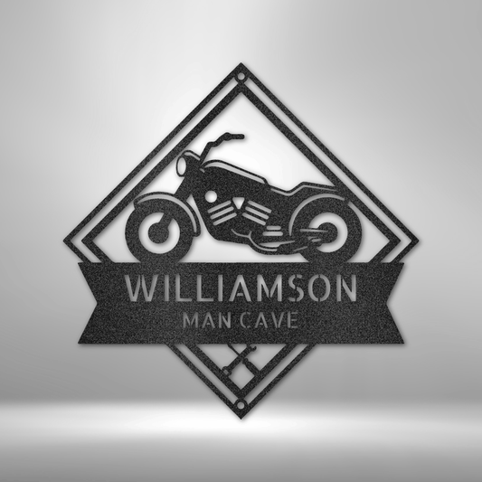 Born to Be Wild Monogram - Steel Sign-Steel Sign-custom-metal-wall-art.com