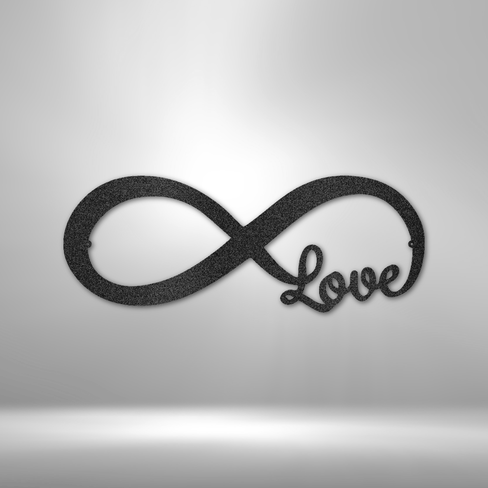 Infinite Love - Steel Sign-Steel Sign-custom-metal-wall-art.com