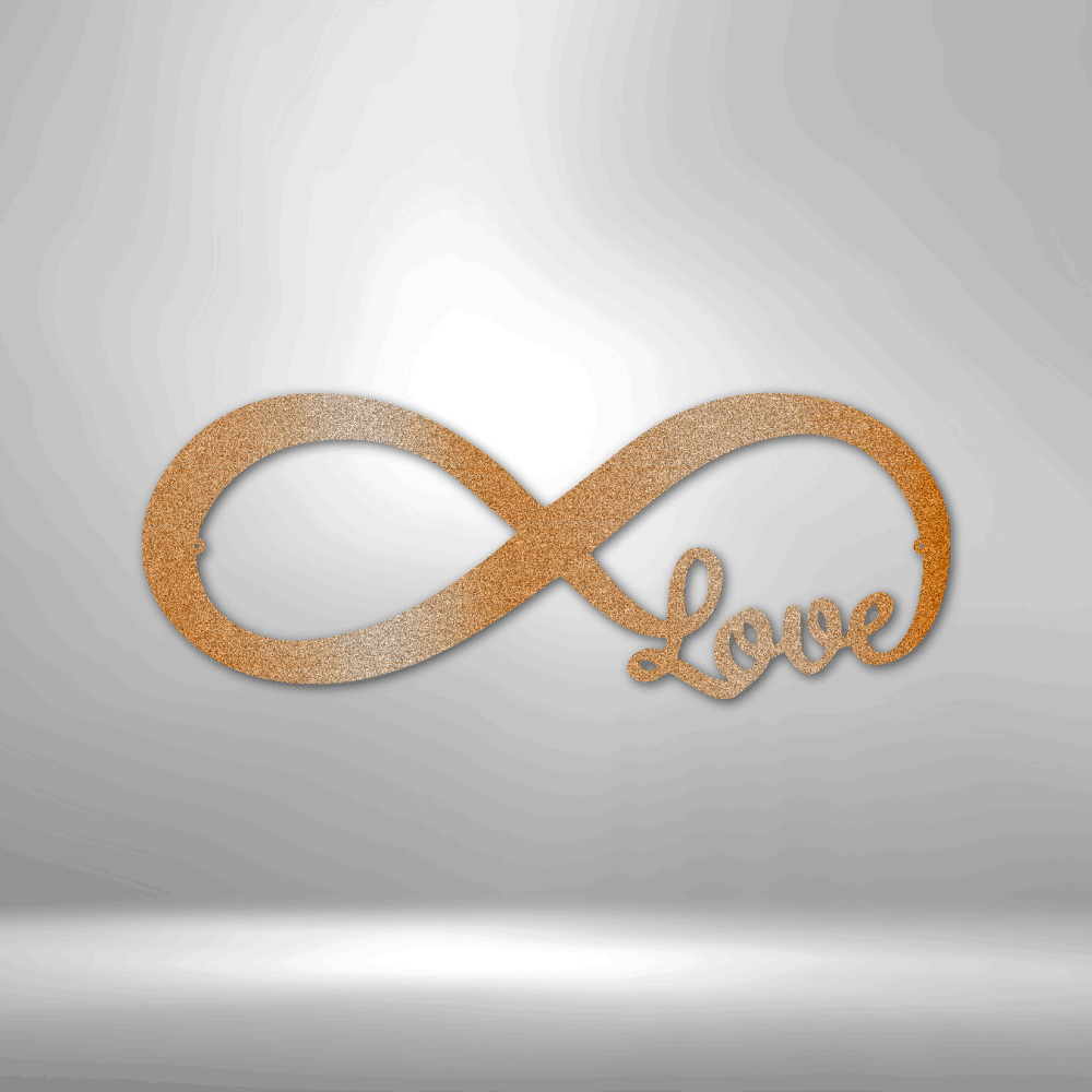 Infinite Love - Steel Sign-Steel Sign-custom-metal-wall-art.com