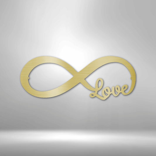 Infinite Love - Steel Sign-Steel Sign-custom-metal-wall-art.com