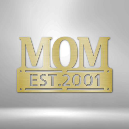 Mother's Day Plaque - Steel SIgn-Steel Sign-custom-metal-wall-art.com