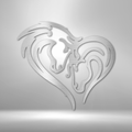 Horse Love - Steel Sign-Steel Sign-custom-metal-wall-art.com