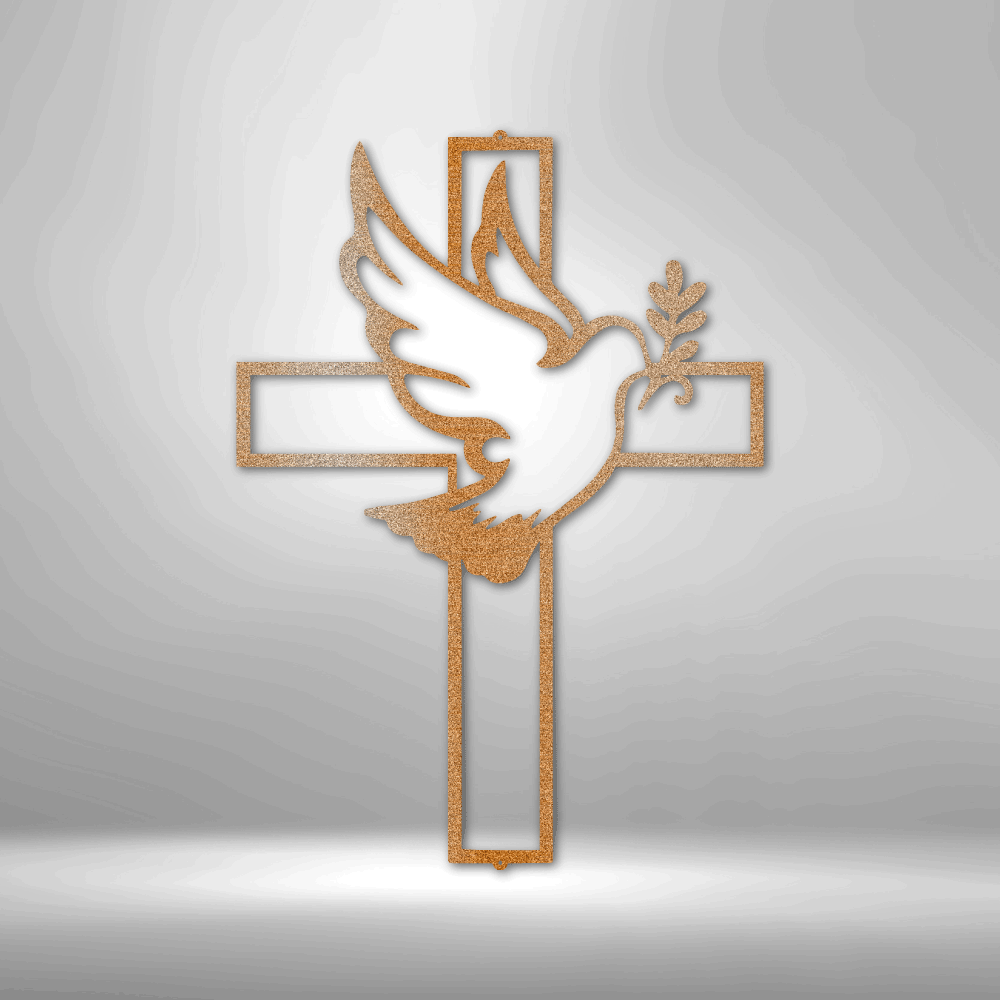 Peaceful Dove - Steel Sign-Steel Sign-custom-metal-wall-art.com