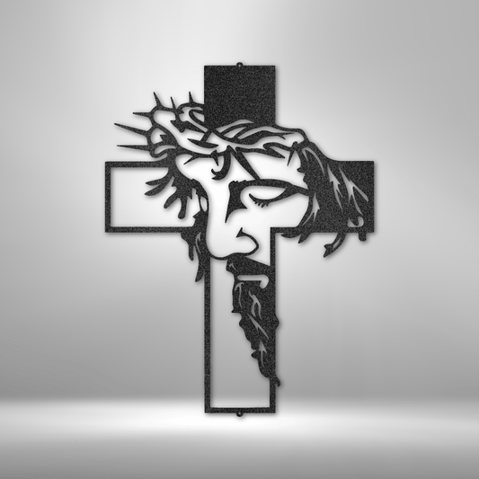 Christ Cross - Steel Sign-Steel Sign-custom-metal-wall-art.com