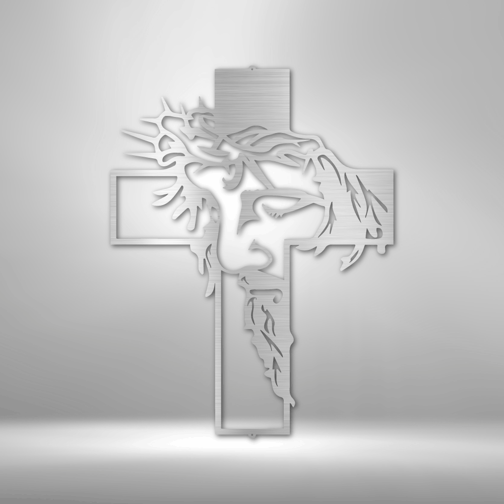 Christ Cross - Steel Sign-Steel Sign-custom-metal-wall-art.com