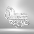 Princess Monogram - Steel Sign-Steel Sign-custom-metal-wall-art.com