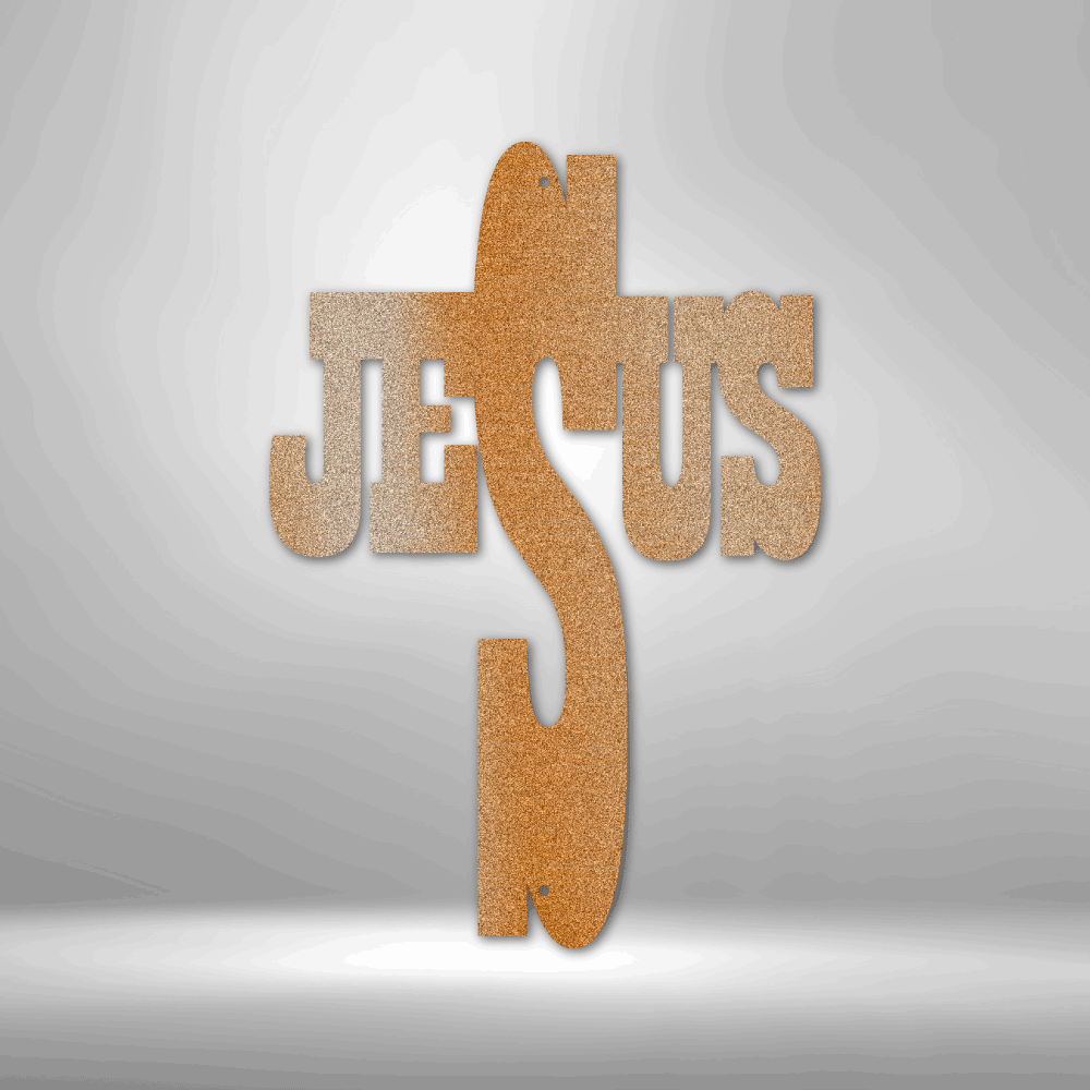 Jesus Cross - Steel Sign-Steel Sign-custom-metal-wall-art.com