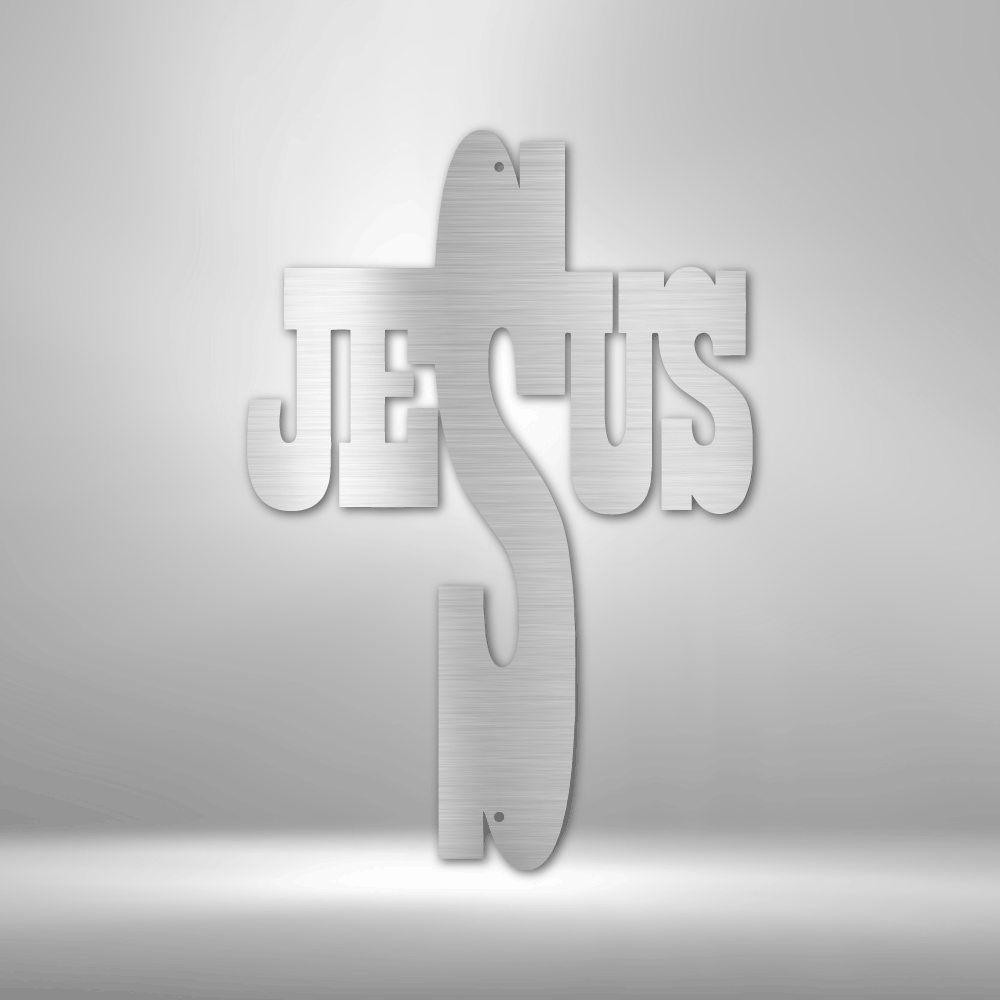 Jesus Cross - Steel Sign-Steel Sign-custom-metal-wall-art.com