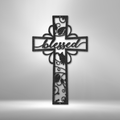 Blessed Cross - Steel Sign-Steel Sign-custom-metal-wall-art.com