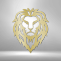 Lion Head - Steel Sign-Steel Sign-custom-metal-wall-art.com