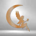 Fairy Moon - Steel Sign-Steel Sign-custom-metal-wall-art.com