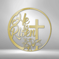 He is Risen - Steel Sign-Steel Sign-custom-metal-wall-art.com