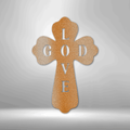 God Love - Steel Sign-Steel Sign-custom-metal-wall-art.com