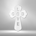 God Love - Steel Sign-Steel Sign-custom-metal-wall-art.com