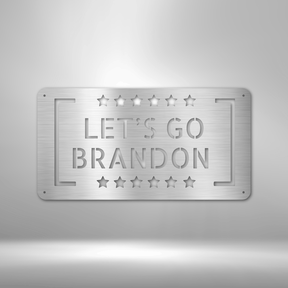 Let\'s Go Brandon - Steel Sign-Steel Sign-custom-metal-wall-art.com