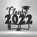 Class of 2022 Diploma - Metal Sign-Steel Sign-custom-metal-wall-art.com