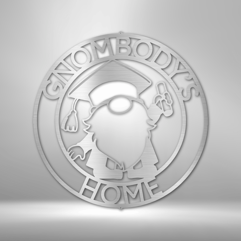 Gnome Ring Monogram - Steel Sign-Steel Sign-custom-metal-wall-art.com