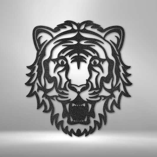 Eye of the Tiger - Metal Sign-Steel Sign-custom-metal-wall-art.com