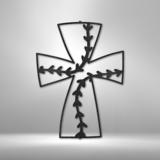 Faith In Baseball Metal Art-Steel Sign-custom-metal-wall-art.com