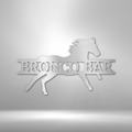 Sprinting Horse Monogram - Steel Sign-Steel Sign-custom-metal-wall-art.com