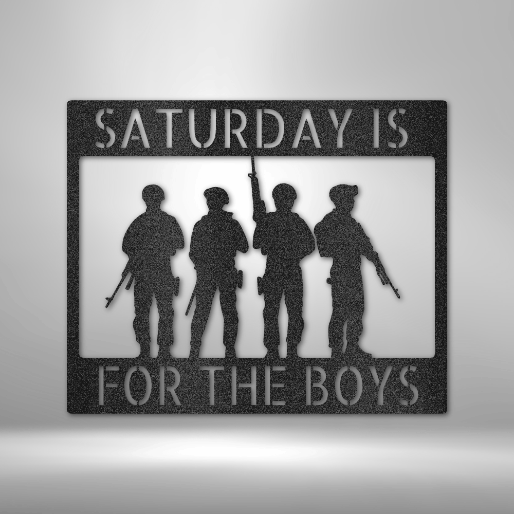 Soldier Monogram - Steel Sign-Steel Sign-custom-metal-wall-art.com